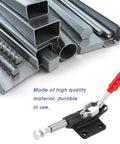 Heavy Duty Galvanized Toggle Clamp With Push Pull Action Quick Fixed Hand Tool for precise metal projects and setups