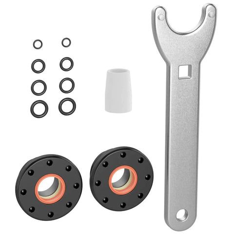 Front Mount Hydraulic Steering Cylinder Seal Kit With Pin Wrench For Pivot Front Mount Cylinders, Easy Install