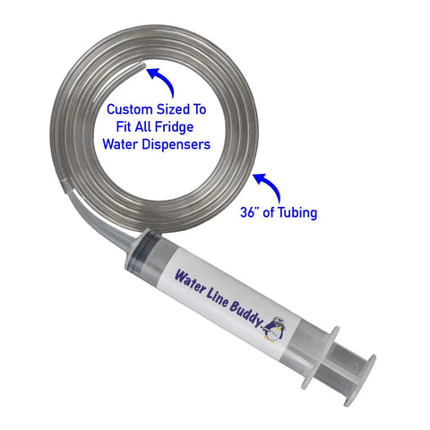 Quick And Easy Frozen Water Line Defrost Tool For Refrigerator Water Dispenser Unfreeze Your Line At Home Without A Technician No Tools Needed DIY Friendly 36-inch tube