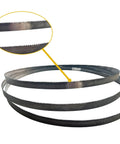 Bi Metal M42 High Speed Steel Bandsaw Blades For Milwaukee Portable Band Saws, Thirty Five And Three Eighths Inch Long, Half Inch Wide