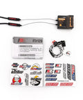 FTR12B 2.4GHz 12CH AFHDS 3 Dual Antenna Receiver with manual, wires, and stickers for PL18 NB4 NB4 Lite Transmitters