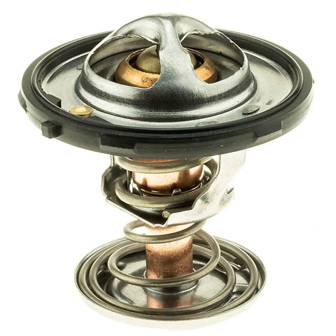 Straight Shot Engine Coolant Thermostat Direct Swap For Pontiac Firebird GTO G8 Grand Prix, aluminum valve with spring design.