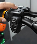 All In One Ride Ready Motorcycle Headlight Switch With Horn And Turn Signals, 3 In 1 E Bike Light On Off Handlebar Button Mount, Universal Wiring For Dirt Bike Scooter Motocross on handlebar