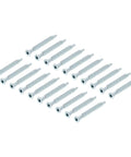 Confirmat Screws 5x50mm Hex Socket Wood Screws Zinc Plated For Furniture Assembly 100 Pieces DIY Folks Heavy Duty Hardware Set