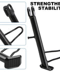 Motorcycle Kickstand For Dirt Bike Sidestand Made From Heavy Iron With Anti Oxidation Coating Includes Spring And Hardware Screws 18