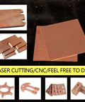 Top Shelf Copper Sheet And Brass Plate Precision Flat Stock 4X6 Inch 100X150mm flat sheets and cut pieces ideal for welding and DIY.