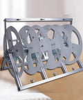 Heavy Duty Steel Wire Spool Rack And Cable Dispenser For Organized Workbench Industrial Grade Wire Organizer That Holds Multiple Spools Durable Cable Caddy For Electrical And Industrial Use Superior Strength Storage Solution Style 2.