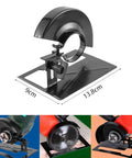 Heavy Duty Thickened Adjustable Steel Angle Grinder Rock Solid Balance Bracket Support Stand Safety Cover for Universal Fit