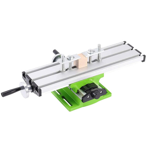 12.2 Inch Milling Machine Worktable All In One With Precision Adjustable Multifunction Drill Vise Fixture For Drill Press Benchtop