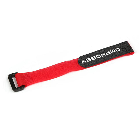 Red Velcro strap from the Beefed Up Battery Velcro Strap Set for M4 RC Helicopters with Pro Heli Accessories Upgrade Kit OSHM4054