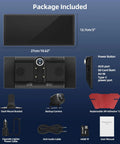 Package includes components for 11.5 Inch Wireless Apple CarPlay Screen For Cars With Android Auto Touch Screen Car Stereo