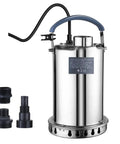 Tough As Nails Submersible Sump Pump Stainless Steel Body 1HP Motor with 1 Inch Outlet for basement drainage.