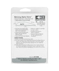 Back packaging of AR 1250 Vane 2.8 Inch White 36 Pack showing product details and instructions for use.