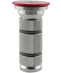 Premium Mountain And Road Bike Threadless Stem Extender With Fork Screws And Red Bowl Cover Aluminum Alloy, detailed view.