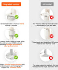 Comparison of upgraded version and old model of wind turbine parts focusing on material and design differences.