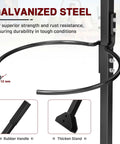 Bucket Bracket For ZeroTurn Mower Handle Upgrade For Quick Tool Transport And Yard Cleanup Haul Mulch Debris And Plants
