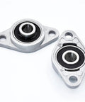 Pro Grade 10 Pack KFL08 8mm Pillow Block Bearings With Zinc Alloy And Chrome Steel Self Aligning Housing For Heavy Duty Grinds Zero Drama Workflows Where Your Machine Shop Build Projects Daily Use Must Perform Under Pressure Without Fail. 8mm zinc alloy pillow block bearings