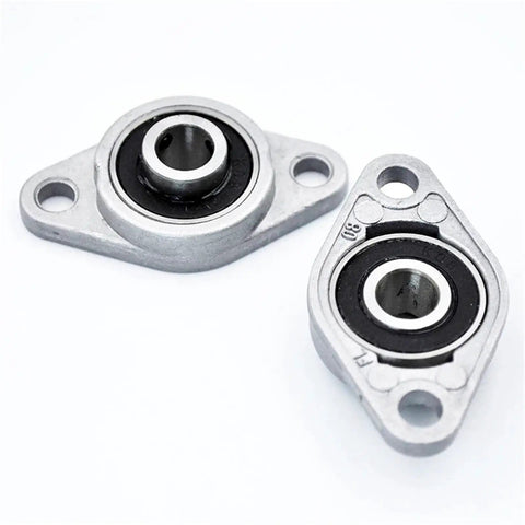 Pro Grade 10 Pack KFL08 8mm Pillow Block Bearings With Zinc Alloy And Chrome Steel Self Aligning Housing For Heavy Duty Grinds Zero Drama Workflows Where Your Machine Shop Build Projects Daily Use Must Perform Under Pressure Without Fail. 8mm zinc alloy pillow block bearings