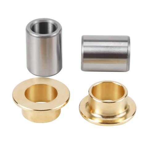 Beefed Up Brass Rear Swingarm And Frame Hole Bushings Kit For Motorcycles Self Lubricating And Low Friction Replacement For Oil Free Or Low Oil Rides Long Lasting Performance And Easy Install For A Smoother Ride, brass bushings