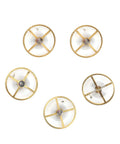 Pro Grade Watch Repair Tool Kit With Balance Wheel And Full Swing Hairspring Replacement For 8205 Movement Precision Fit