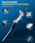 Ford Focus Hydraulic Power Steering Rack And Pinion Assembly 2006 Through 2011 Direct Fit Drop In Replacement Details