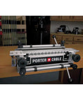 Dovetail Jig 12 Inch Kit With 4211 Template for Half Blind, Rabbeted Sliding Dovetails on workbench in workshop