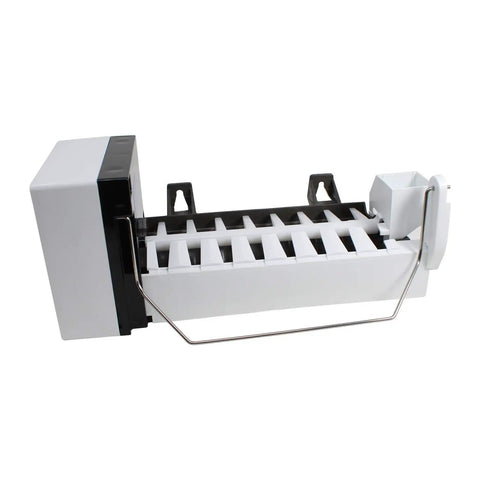 Ice Maker Assembly Replacement For KSRG25FKSS16 Refrigerator Compatible With W10190960 AP3182733 on white background
