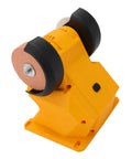 Kickass Cordless Bench Grinder With Dual Grinding Wheels And Blazing 5500 Rpm Spin, compact design with dual grinding wheels.
