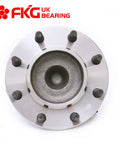 Set Of 2 Front Wheel Bearing Hub Assemblies With ABS For 2WD GMC Savana 3500 And Savana 2500, Chevy Express 3500 And 2500, And Silverado 2500 1999 2000 Direct Fit 8 Lug Ready To Roll top view