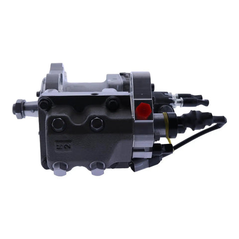 Top Shelf Fuel Injection Pump Replacement For Cummins ISC 83L And ISL 89L Diesel Engines showing side view with connectors and fittings.