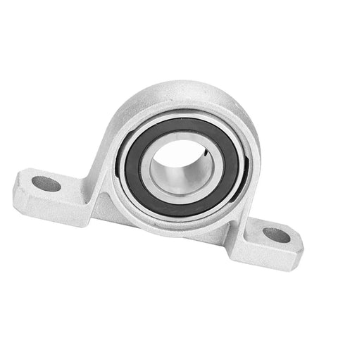Tough As Nails Two Bolt Pillow Block Bearing With 20mm Bore Zinc Alloy Housing and Precision Ball Insert side view.