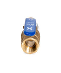 Heavy Duty Brass Full Bore Ball Valve With Handle Three Quarter Inch NPT Female To Female Plumbing Fitting Leak Proof And Rust Resistant