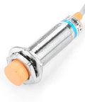 Inductive And Capacitive Proximity Sensor Switch With 3 Wires NPN NC, Precise Detection For Metal And Non Metal Targets