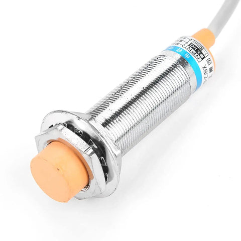 Inductive And Capacitive Proximity Sensor Switch With 3 Wires NPN NC, Precise Detection For Metal And Non Metal Targets