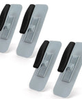 4 Pack Plastic Trowels With Handy Grip Handles For Quick Smoothing Of Spackle And Joint Compound On Walls And Corners