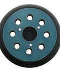 5 Inch 8-Hole Replaceable Oscillating Sanding Pad For Metal Finishing, heavy-duty tool accessory with dust extraction holes