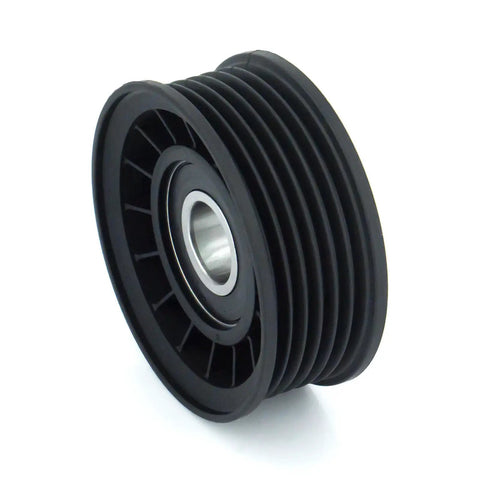 Top Tier Belt Idler Pulley 38009 Tensioner For Chevy Silverado GMC Savana Dodge Dakota Replaces 12552360 OEM Fit Steel Bearing Auto Parts, 17mm bore