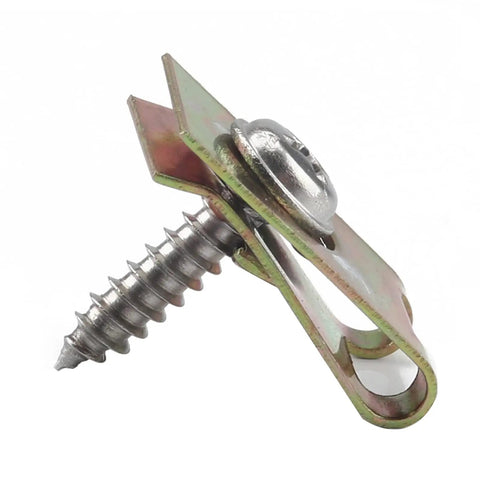 Spring Type U Clip Nuts And Speed Fastener Kit Holds 200 Silver Bumper Retainers Plus Trim Clips Made For Fast Garage Swaps And Diy Car Repairs Giving You Rigid Snap Lock Performance And Zero Frustration Install On Everyday Drives Right Now