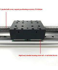 Reinforced Dual Rail Ball Screw Linear Slide Kit For CNC Machines Heavy Duty Precision Cross Module with ball screw detail