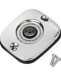 Chrome Front Brake Master Cylinder Cover And Fluid Reservoir Cap For Harley Davidson Dyna Softail Touring 2005 2018