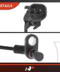 Front Left Or Right Abs Wheel Speed Sensor For Ram 1500 Classic 2013 2020 connectors and mounting points detailed view.