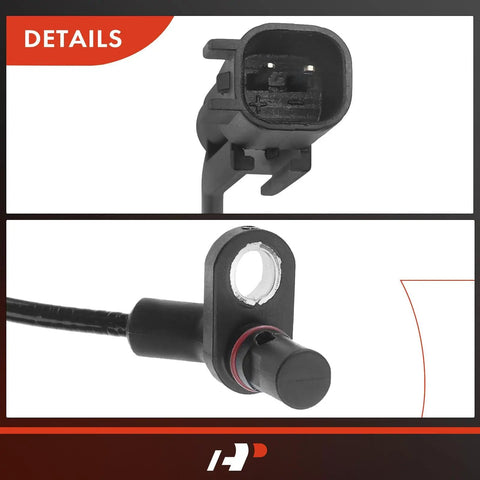 Front Left Or Right Abs Wheel Speed Sensor For Ram 1500 Classic 2013 2020 connectors and mounting points detailed view.