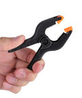 3 Inch Plastic Spring Clamps With Killer Anti Slip Grip Heavy Duty Woodworking And Backdrop Clips Hella Handy For Crafts Home Diy Total Flexible Tool Built Tough For Quick Projects held in hand