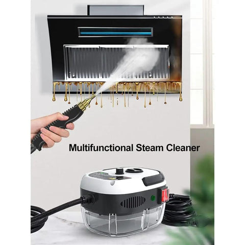 Beastly High Pressure 2500W Steam Cleaner For Home Kitchen Hood AC And Car Detailing with steam jet on kitchen hood