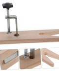 Two Pack Desk Clamp For Jewelry Making And Metalworking Install On Table Without Drilling Includes Bag Hook And Purse Storage