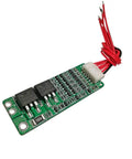 Top Shelf 5S 18650 Battery Charge And Discharge BMS Protection Board With Dead Nuts Accurate Tracking Heavy Duty 18V 21V 15A Circuit, green circuit board with connectors