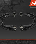 Front Upper Control Arm Pair With Ball Joint And Bushing For Acura TL 2004 2005 2006 2007 2008 Left And Right Direct Fit Replacement Upgrade For Smoother Ride And Quieter Clunk Free Steering