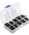 M3 Nylon Standoff Kit 300 Piece Assortment With Male And Female Screws Nuts And Spacers For PCB Motherboard Circuit Board Mounting Hardware And Electronic DIY Projects Great For Prototyping Enclosures And Equipment. open organizer with M3 nylon standoffs