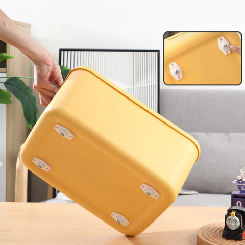 Self Adhesive Caster Wheels Set 16 Pcs For Kitchen Appliances Trash Cans Air Fryers And Small Furniture 360 Degree Swivel Universal Rollers
