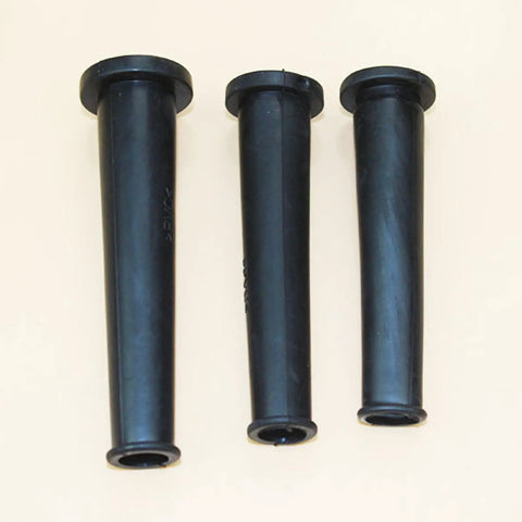 10 Pack Rubber Cable Sleeve Protective Strain Relief For Power Tools And Cutting Machines Wire Protection Guard 70mmx8mm 75mmx9mm 78mmx10mm Heavy Duty Pro Grade Wiring Shield Easy Install; Three sizes of rubber cable sleeves on display